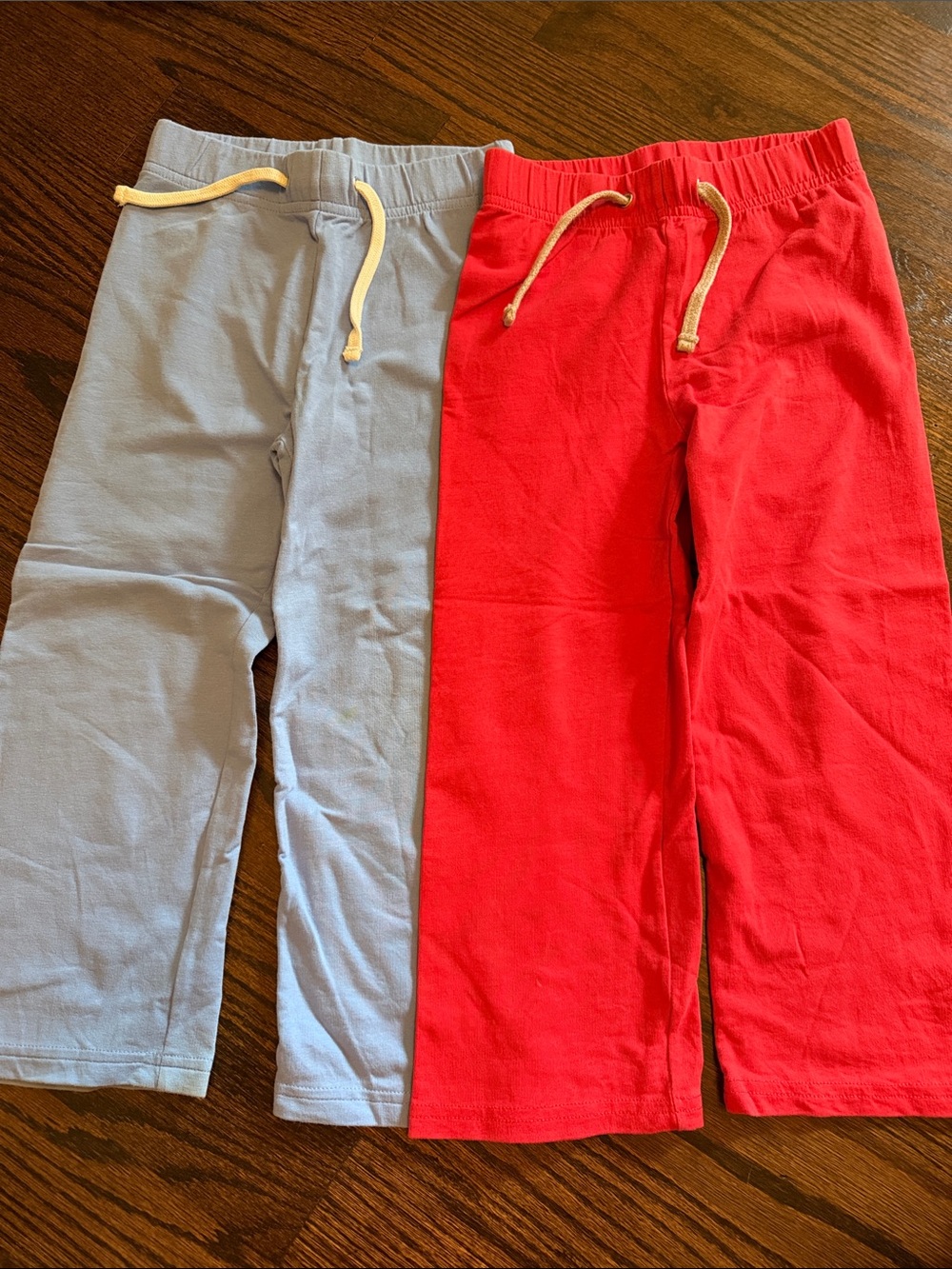 The Beaufort Bonnet Company Kids Pull-On Joggers - Red & Light Blue